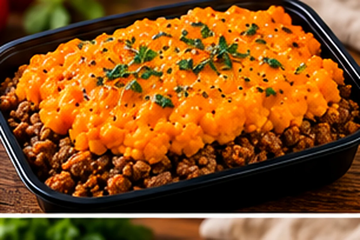 Escondidinho de carne